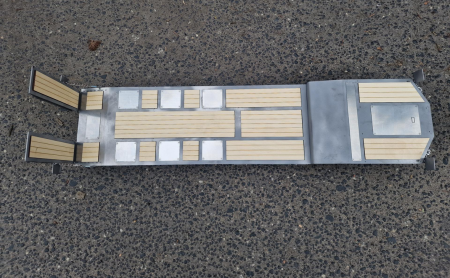 FM 3-Achs Auflieger mit Rampen 1:14